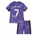 Liverpool Luis Diaz #7 Replika Babykläder Tredje matchkläder barn 2023-24 Korta ärmar (+ Korta byxor)